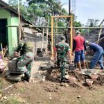 Koramil Mojosongo Bersama Warga Gelar Karya Bhakti Bedah Rumah, Rabu (09/02/2022), (V24/AL)