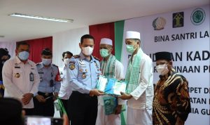 Lapas Khusus Gunung Sindur Lahirkan Kader Dai, Kadivpas: Masuk Napi, Keluar Dai, Rabu (09/02/2022), (V24/AL)