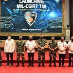 Panglima TNI Launching Military CSIRT, Kamis (10/02/2022), (V24/AL)