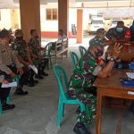 Babinsa Masaran Monitoring Kegiatan Bakti Sosial Donor Darah, Kamis (10/02/2022), (V24/AL)