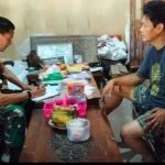 Komsos Interaktif Babinsa Nogosari Berikan Motivasi ke Pelaku UMKM, Sabtu (12/02/2022), (V24/AL)