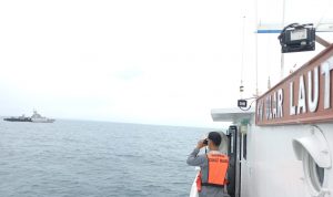 Bakamla RI Perketat Perairan Ambalat, Minggu (13/02/2022), (V24/AL)