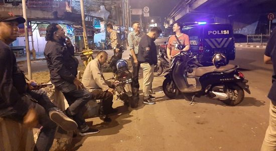 Antisipasi Genk Motor & Tindak Kriminal di Malam Hari, Tekab Polsek Patumbak Gelar Patroli, Minggu (13/02/2022), (V24/AL)