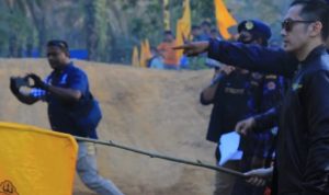 Ketua AMPI Sumut Bersama Bupati Labuhan Batu Hadiri Penutupan Motorcross & Grasstrack AMPI Cimanen 45, Minggu (13/02/2022), (V24/AL)
