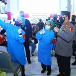 Kapolri Jenderal Listyo Sigit Prabowo Ingatkan Pentingnya Vaksin untuk Hadapi Omicron, Rabu (16/02/2022), (V24/AL)