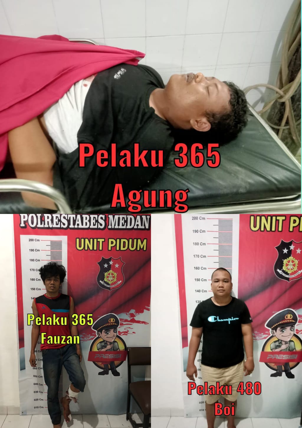 Tim Siluman Sat Reskrim Polrestabes Medan Tembak Mati Pelaku Jambret, Kamis (17/02/22), (V24/AL)