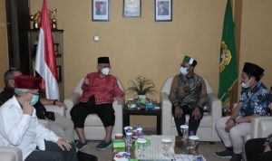 LDMI HMI Silaturahim ke DPP LDII, Chriswanto Santoso Ajak Mahasiswa Ikut Memberikan Gagasan Solutif, Jumat (18/02/22), (V24/AL)