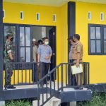 Bupati dan Wabup Rohil Tinjau Pembangunan 15 Unit Restlemen di Bagan Hulu, Senin (21/02/2022), (V24/Romi)