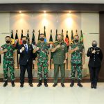 Pererat Silaturahmi, Pangdam XII/Tpr Terima Kunjungan Kehormatan Konsul Malaysia, Selasa (22/02/2022), (V24/AL)