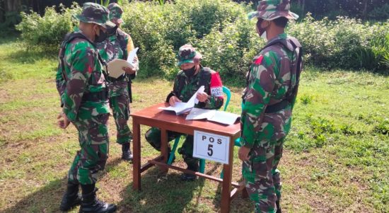 Tingkatkan Kemampuan Prajurit, Kodim 0808/Blitar Gelar Uji Terampil Perorangan, Selasa (22/02/2022), (V24/Adli)