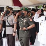 Danrem 071/Wijayakusuma Hadiri Upacara Hari Jadi Ke-451 Kab Banyumas, Selasa (22/02/22), (V24/Romeo)