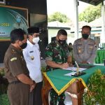 Hari ini Kodim Sragen Buka Karya Bakti Wonotolo Gondang, Rabu (23/02/2022), (V24/Amir)