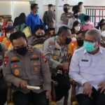 Khawatir Covid-19 Merebak, Vaksinasi Tahap III Dilaksanakan di SD Immanuel, Rabu (23/02/2022), (V24/AL)