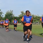 Tes Kesegaran Jasmani Menjadi Tolok Ukur Kemampuan Fisik Prajurit Kodim Sragen, Kamis (24/02/22), (V24/Mimir)