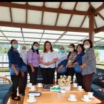 Ketua TP PKK Pakpak Bharat, Ny. Juniatry Franc Tumanggor Terima Audensi Pengurus HIMPAUDI, Jumat (25/02/22), (V24/AL)