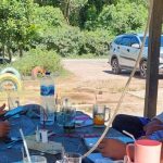 "Mari Kita Jaga Bersama Kamtibmas Di Desa Ini" Himbau Bripka Ariadi Kepada Warga Masyarakat, Senin (28/02/22), (V24/AL)