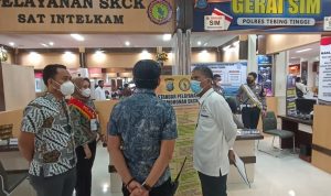 Kepala Ombudsman Sumut Abyadi Siregar Hadiri Pengoperasian Mall Pelayanan Publik Tebing Tinggi, Rabu (02/03/22), (V24/Jacky)