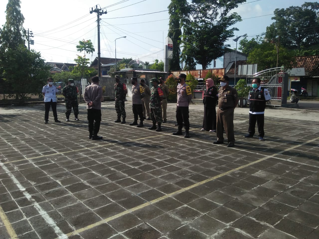 Koramil Juwangi Bersinergi Amankan Ibadah Nyepi, Kamis (03/03/22), (V24/Rudi)