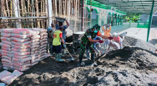 Koramil Juwangi Bersinergi Amankan Ibadah Nyepi, Kamis (03/03/22), (V24/Rudi), Kamis (03/03/22), (V24/Madli)