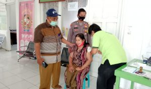 Eitsss.... Jangan Kebakaran Janggut Dulu, Puskesmas Kembang Janggut Sediakan Vaksin COVID-19, Kamis (03/03/22), (V24/AL)