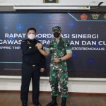 Kodim Bengkalis laksanakan Rapat Koordinasi Sinergi dengan Bea Cukai Bengkalis, Jumat (04/03/2022), (V24/AL)