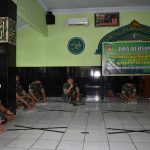 Sertu Joko Priyanto mengatakan, dirinya sangat senang bisa turun langsung membantu pemasangan Granit di Masjid Al-Amin., Jumat (04/03/22), (V24/Amir)
