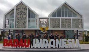 Lanjutan, Kunjungan Satgas Pengganti dari Yon Armed 19/105 TRK DAM XIII/MDK di Perbatasan, Minggu (13/02/2022), (V24/AL)