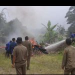 Bupati Pakpak Bharat Adakan Pelatihan Pemadam Kebakaran, Selasa (08/03/2022), (V24/AL)
