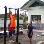 Satgas Memberikan Latihan Untuk Membugarkan Diri, Jumat (11/03/2022), (V24/AL)