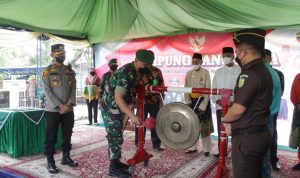 Gong Berbunyi, Kampung Pun Resmi di Buka, Jumat (11/03/2022), (V24/AL)