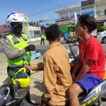 Polisi Menghimbau Bocah yang Berkendara Jumat (11/03/2022), (V24/AL)