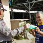 Warga Tersenyum Karena Kepedulian Polres, Minggu (13/03/2022), (V24/AL)