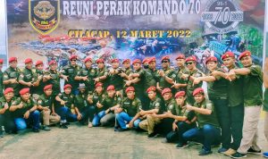 Komando Angkatan 70 Kita Sedang Berkumpul dan Memakai Seragam, Senin (14/03/2022), (V24/AL)