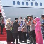 Pangdam IX/Udayana Menyambut Kedatangan Wakil Presiden, Senin (14/03/2022), (V24/AL)