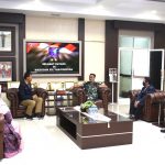 Doktor Ilmu Manajemen FEB Berkunjung, Senin (14/03/2022), (V24/AL)