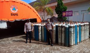 Tabung Oksigen Dapat Menyimpan Oksigen, Selasa (15/03/2022), (V24/AL)