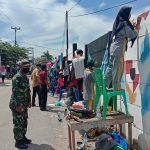 Puluhan Pelajar Melukis di Tembok, Rabu (16/03/2022), (V24/AL)