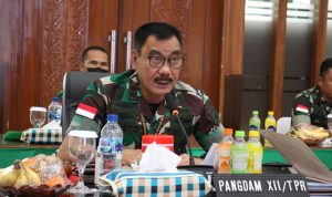 Pangdam XII/Tpr Sedang Rapat Evaluasi, Kamis (03/03/22), (V24/Dedi)