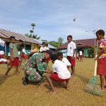 TNI Memberian Motivasi Kepada Generasi Muda, Kamis (17/03/22), (V24/AL)