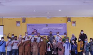 Sosialisasi Membahas Cara Menghentikan Penyebaran Covid-19, Kamis (17/03/22), (V24/Jacky)