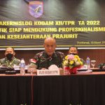 Pimpinan Memberikan Pesan Disiplin dan Profesional, Jumat (18/03/2022), (V24/AL)