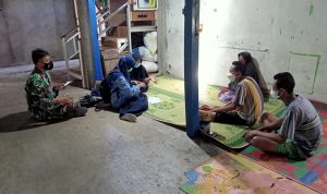Babinsa Hadir Dalam Meminta Keterangan yang Benar, Sabtu (19/03/2022), (V24/AL)