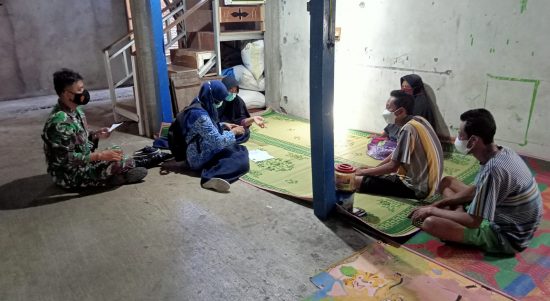 Babinsa Hadir Dalam Meminta Keterangan yang Benar, Sabtu (19/03/2022), (V24/AL)