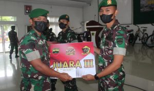 Walaupun Tidak Mendapatkan 2 Unit Sepeda Motor, Beliau Tetap Mendapatkan Juara 3, Minggu (20/03/2022), (V24/Jacky)