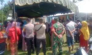 Pemilihan Kepala Desa Berjalan Lancar Karena Warga Berteduh, Selasa (22/03/2022), (V24/AL)