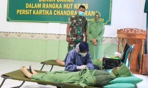 Rasa Sakit Ditahan Ibu Persit Demi Masyarakat yang Membutuhkan, Rabu (23/03/2022), (V24/Madli)
