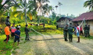 Tidak Disangka, Anak Perbatasan Berterima kasih Atas Pemberian Voli, Rabu (23/03/2022), (V24/AL)