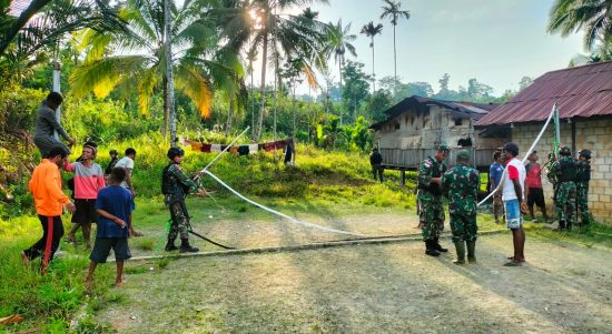 Tidak Disangka, Anak Perbatasan Berterima kasih Atas Pemberian Voli, Rabu (23/03/2022), (V24/AL)