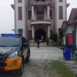 Polresta Memantau Ibadah Minggu di Mendung Hari, Minggu (20/03/2022), (V24/AL)