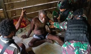 Satgas Yonif 126/KC Perbatasan Memiliki Bakat Layaknya Seorang Dokter, Kamis (24/03/2022), (V24/AL)
